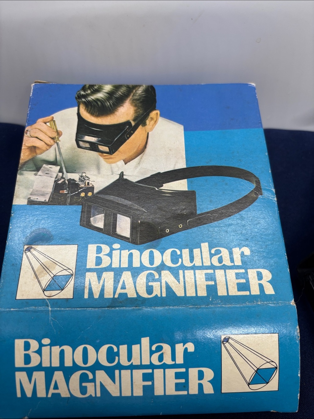 Binocular Magnifier Headset - Black